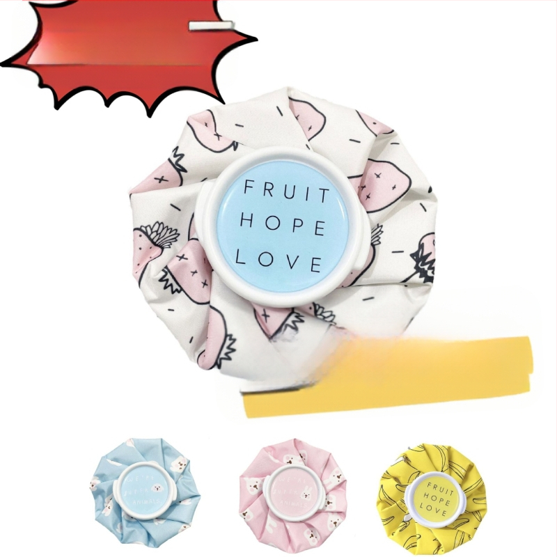 Star Dew audinių ledinė pakuotė su vandens užpildymu – gyvūnų džakardo dizainas, daugkartiniam naudojimui šilumos ir šalčio terapijai