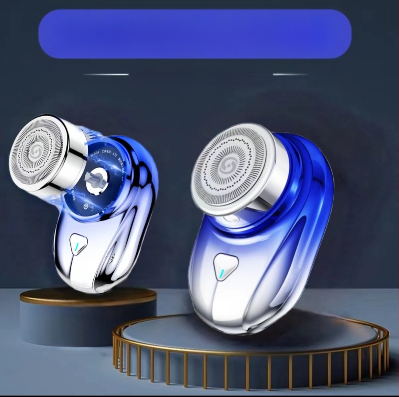 Ηλεκτρική ξυριστική μηχανή με περιστρεφόμενη κεφαλή πολλαπλών κοπών (>4), brushless κινητήρας, ενσωματωμένη μπαταρία, αυτονομία 4 ωρών, θόρυβος κάτω από 36 dB