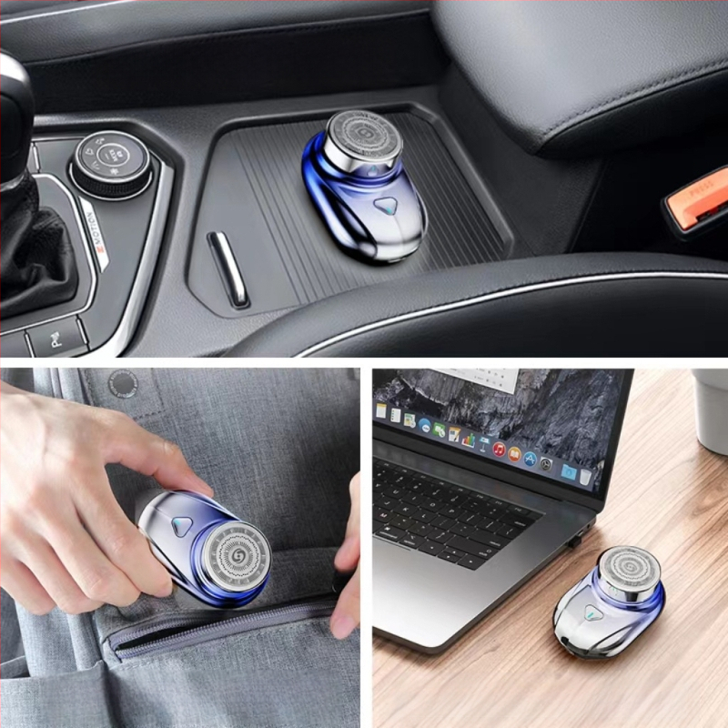 Ηλεκτρική ξυριστική μηχανή με περιστρεφόμενη κεφαλή πολλαπλών κοπών (>4), brushless κινητήρας, ενσωματωμένη μπαταρία, αυτονομία 4 ωρών, θόρυβος κάτω από 36 dB