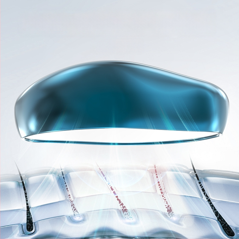 Χειροκίνητο αποτριχωτικό σώματος με κεφαλή από νανο γυαλί, ABS περίβλημα, μοντέλο ZJ-1, CE πιστοποιημένο