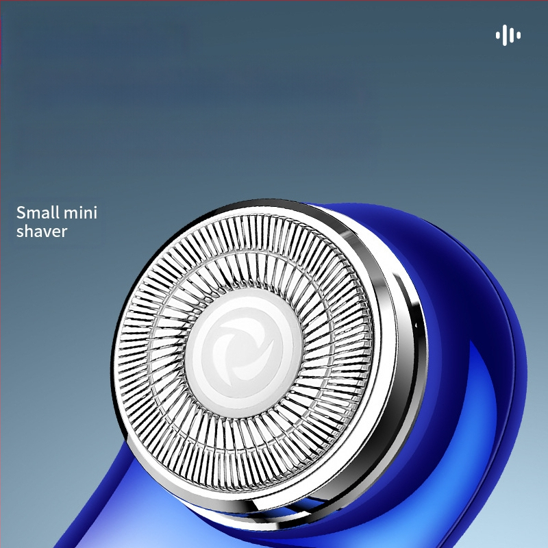 Ηλεκτρική ξυριστική μηχανή με LED οθόνη, κεφαλή περιστροφικού τύπου με 1 κόφτη, ενσωματωμένη μπαταρία, αυτονομία 30-45 λεπτών, θόρυβος κάτω από 36 dB