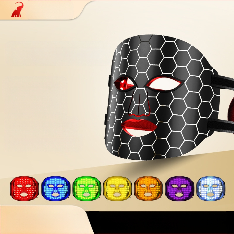 LED sejas maska fototerapijai un ādas jaunināšanai, pārnēsājams mājas lietošanai ierīce, bez iebūvētā akumulatora, IPX0