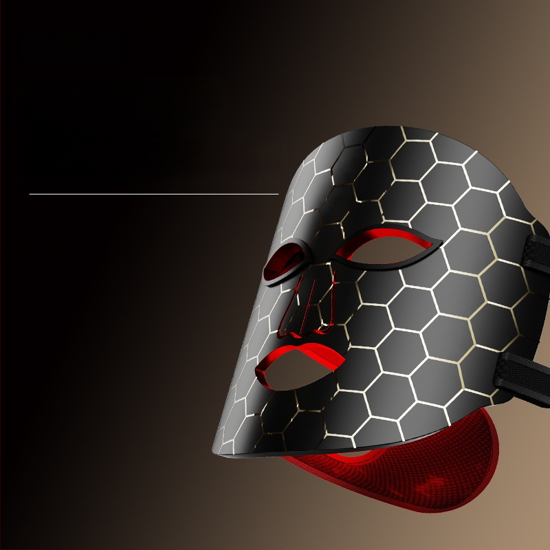 LED sejas maska fototerapijai un ādas jaunināšanai, pārnēsājams mājas lietošanai ierīce, bez iebūvētā akumulatora, IPX0