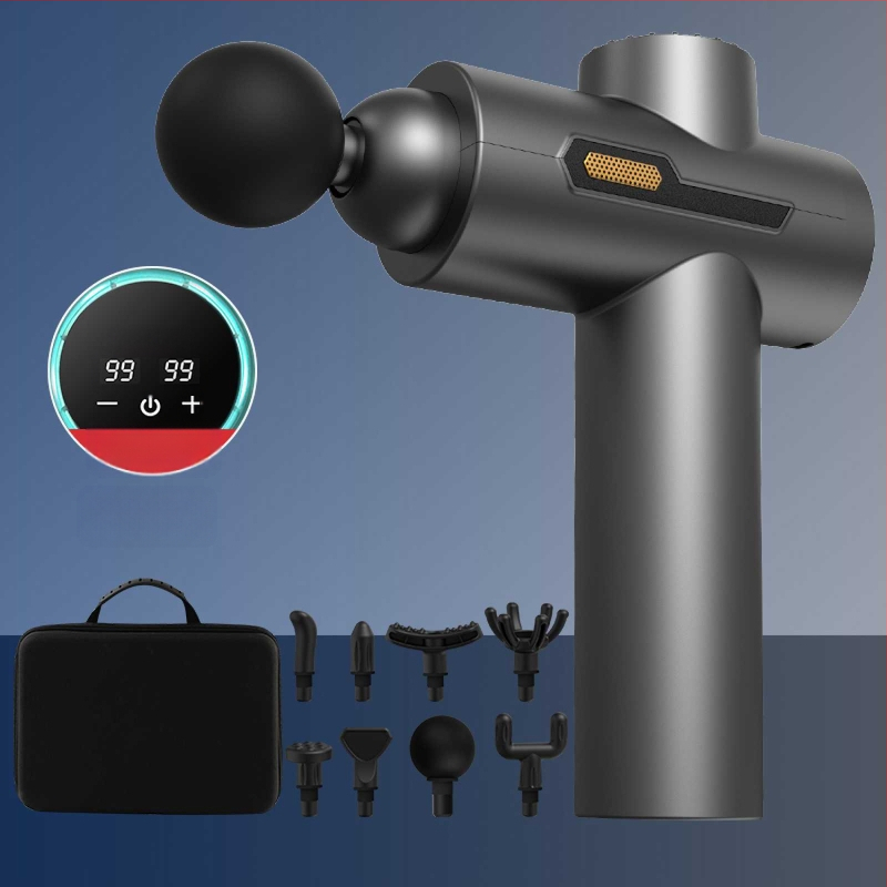 Μασάζ αυχένα – Μοτέρ χωρίς ψήκτρες, 5+ ταχύτητες, 6+ κεφαλές, ενσωματωμένη μπαταρία 1000–1200mAh, αυτονομία 3–6 ωρών, χαμηλός θόρυβος