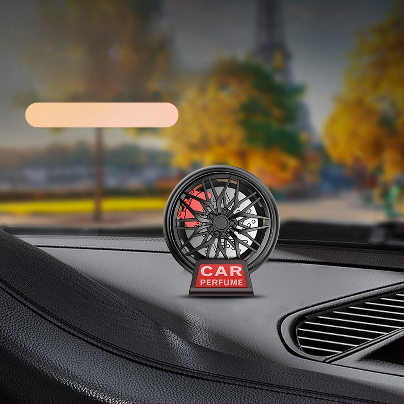Автомобилен ароматерапевтичен твърд ароматизатор с клип за въздушен изход, декоративен и ароматен (аромат на портокалово цвете • под 5 ml • срок на годност 3 години • флорален аромат)