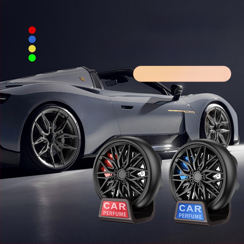 Автомобилен ароматерапевтичен твърд ароматизатор с клип за въздушен изход, декоративен и ароматен (аромат на портокалово цвете • под 5 ml • срок на годност 3 години • флорален аромат)