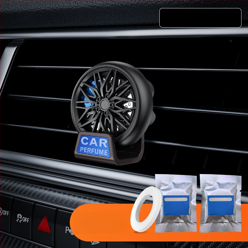Автомобилен ароматерапевтичен твърд ароматизатор с клип за въздушен изход, декоративен и ароматен (аромат на портокалово цвете • под 5 ml • срок на годност 3 години • флорален аромат)
