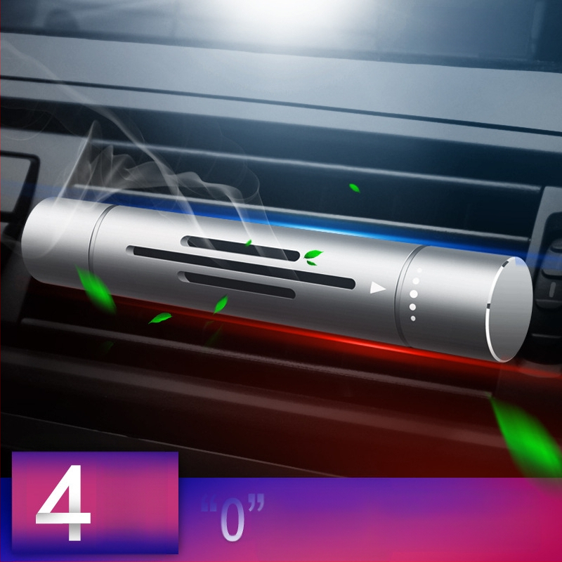 Парфюм за въздушен изход на автомобил, алуминиева сплав, смесени аромати, монтаж на въздушния изход, 1 година трайност