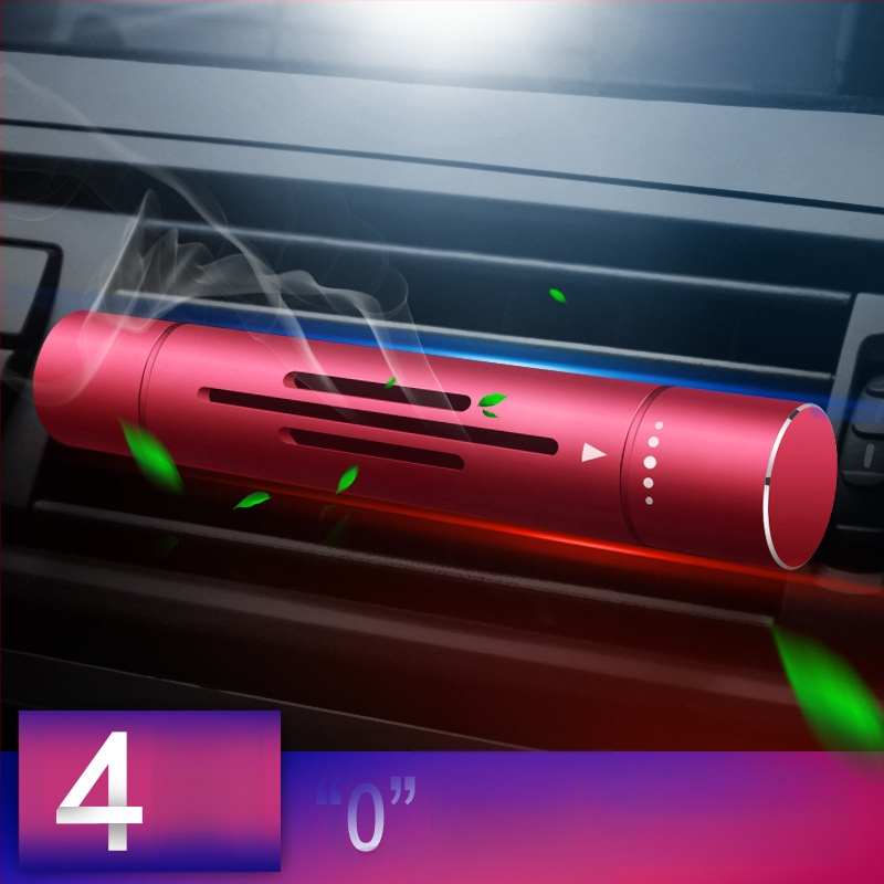 Парфюм за въздушен изход на автомобил, алуминиева сплав, смесени аромати, монтаж на въздушния изход, 1 година трайност