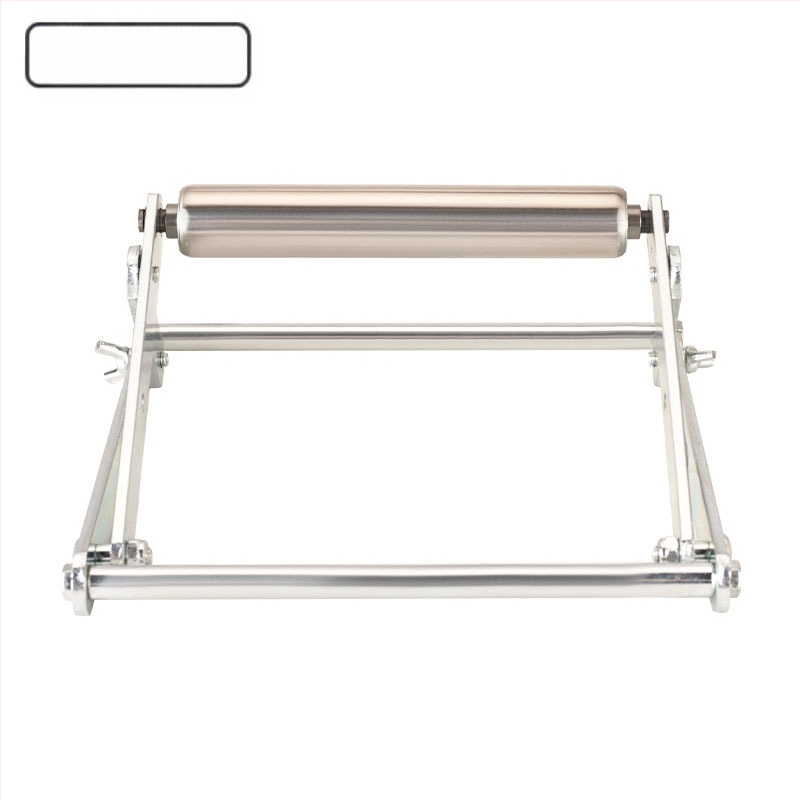 Сгъваема опорна рамка от неръждаема стомана за режещи машини с балансиращ повдигащ трипод скоба за дълги материали