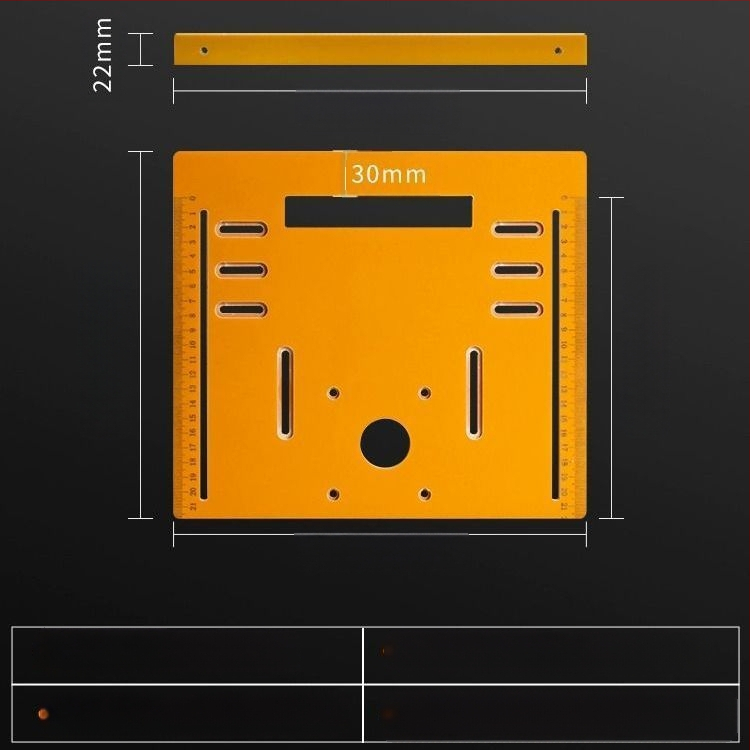 Основа за режеща машина (ABS материал) – аксесоари за машини за рязане