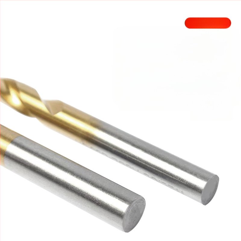 Комплект спирални свредла за дърво, 50 бр., титаново покритие, права дръжка, за електрическа бормашина