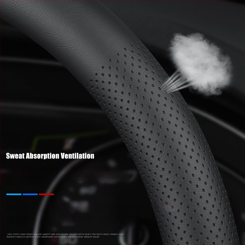 Automobilio vairos dangtelis - universalus visiems metų laikams, neslystantis, dirbtinė oda