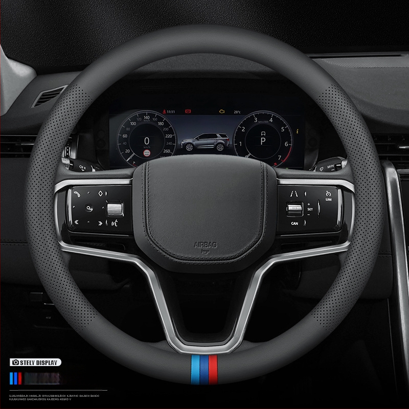 Automobilio vairos dangtelis - universalus visiems metų laikams, neslystantis, dirbtinė oda