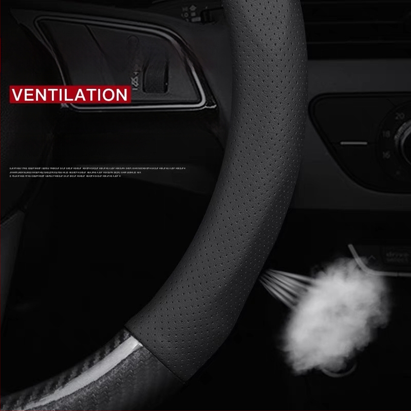 Labai plonas vairo rato dangtelis, D tipo priešslīdėjimo, prakaitą sugeria, universalus visoms sezonoms, paviršius iš sintetinių pluoštų