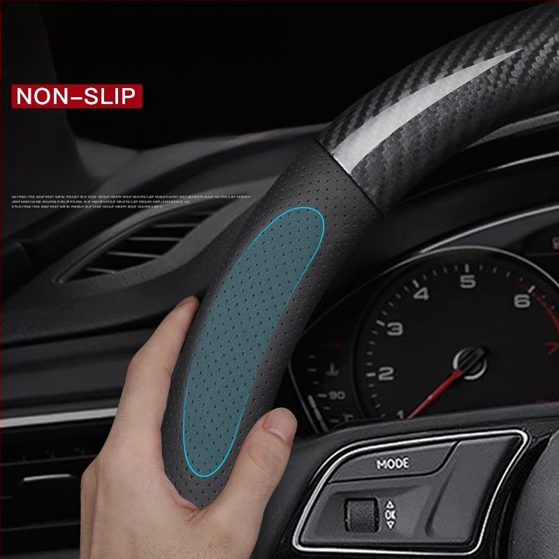 Labai plonas vairo rato dangtelis, D tipo priešslīdėjimo, prakaitą sugeria, universalus visoms sezonoms, paviršius iš sintetinių pluoštų