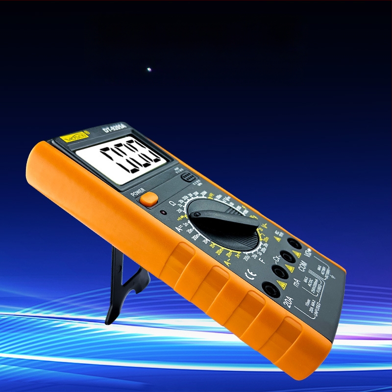 Digitalni multimetar DT9205A - visoka preciznost, zaštita od opeklina, digitalni zaslon, mjerenje napona i struje