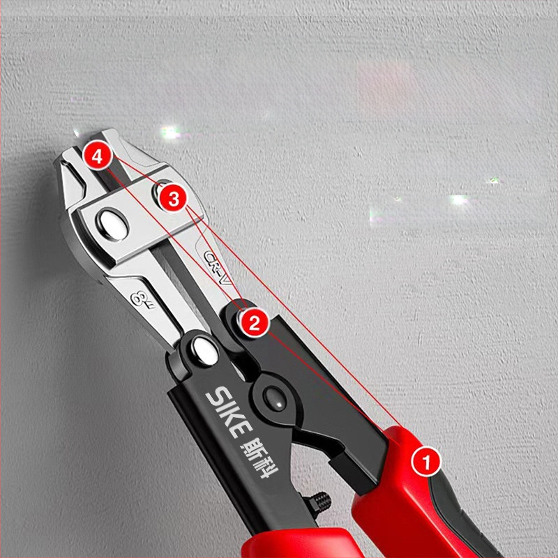 Μίνι κοπτικά καλωδίων βιομηχανικού επιπέδου – υψηρή σκληρότητα, εξοικονόμηση κόπωσης, για κόψιμο μεταλλικού πλέγματος και αλυσίδων