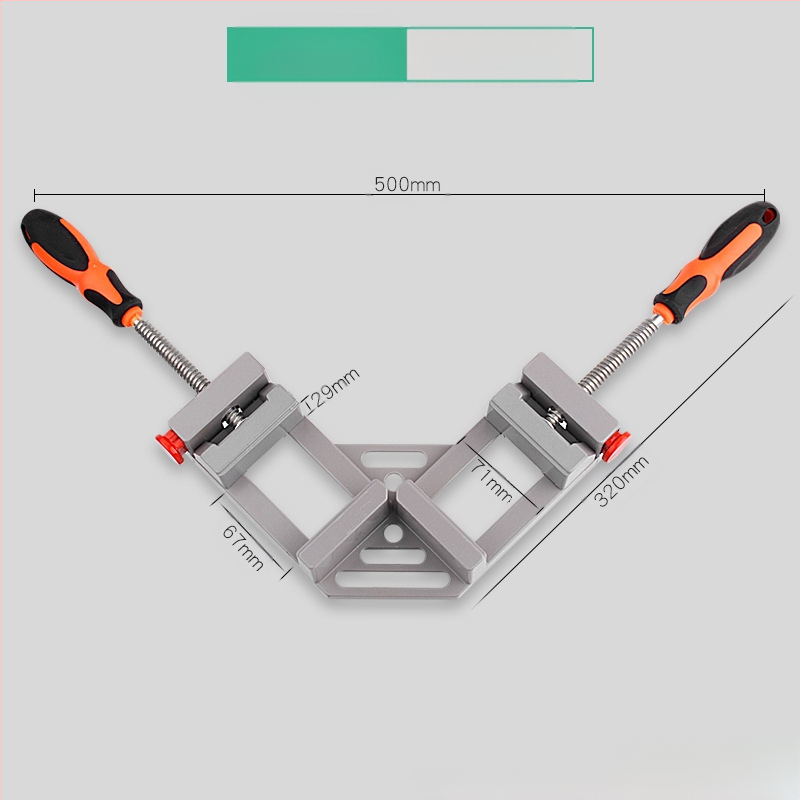 90° nurga all oleva klamber – puidutööde jaoks mitmeotstarbeline kiire klamber, akvaariumi hoidja