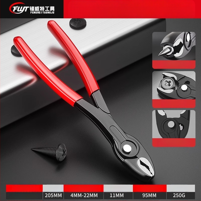 Плоскогубци за извличане на винтове със подвижна челюст — Подвижна челюст; Винтово извличане; Марка: Fengwick; Характеристики: Нормални