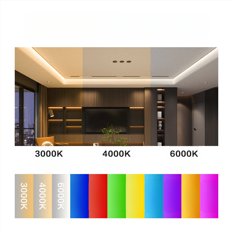 LED лента 2835, гъвкава платка без корпус, вход 12–24V, 120 LED, 120° лъч, 10W, без димер