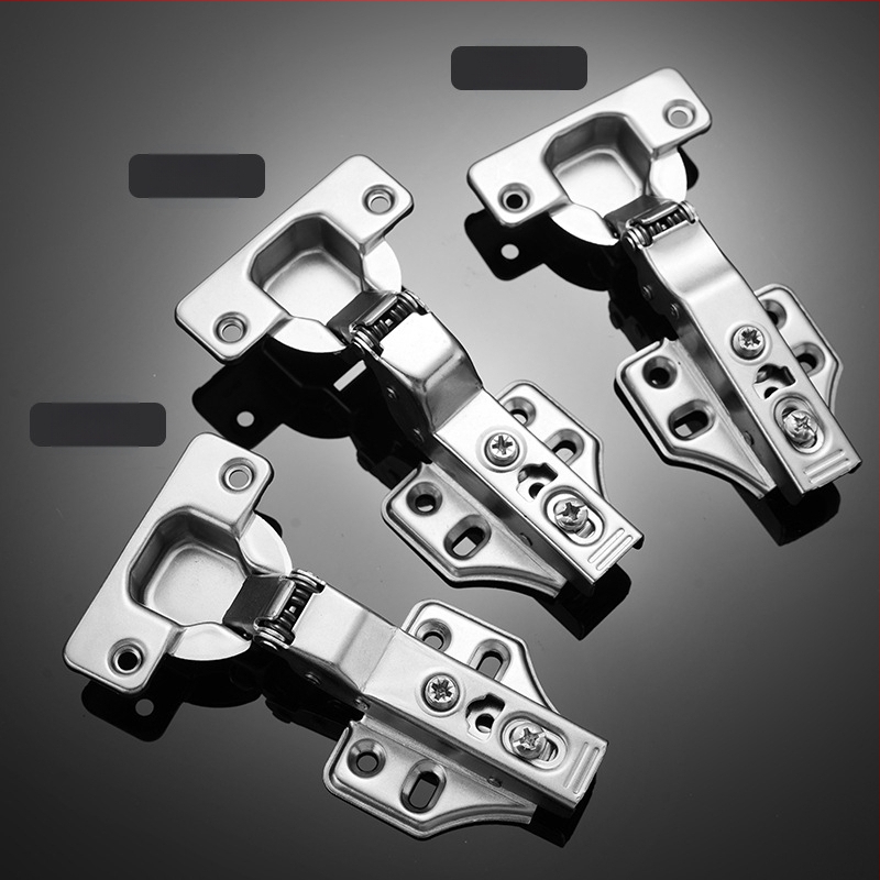 Двухстъпков демпфериращ панти за врати на шкафове и гардероби, Baosteel hemp fabric, електроплакиран завършек