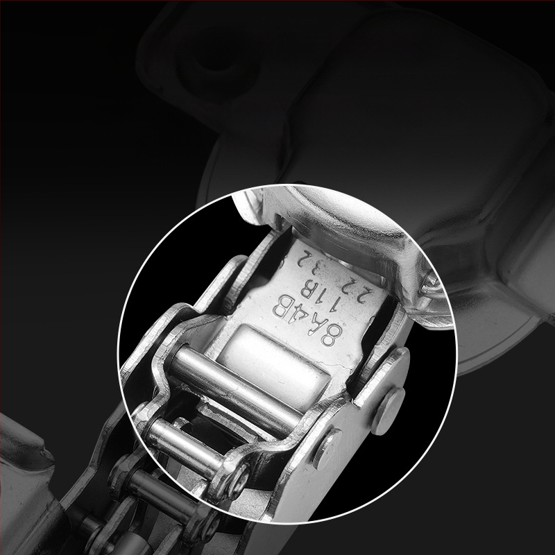 Двухстъпков демпфериращ панти за врати на шкафове и гардероби, Baosteel hemp fabric, електроплакиран завършек