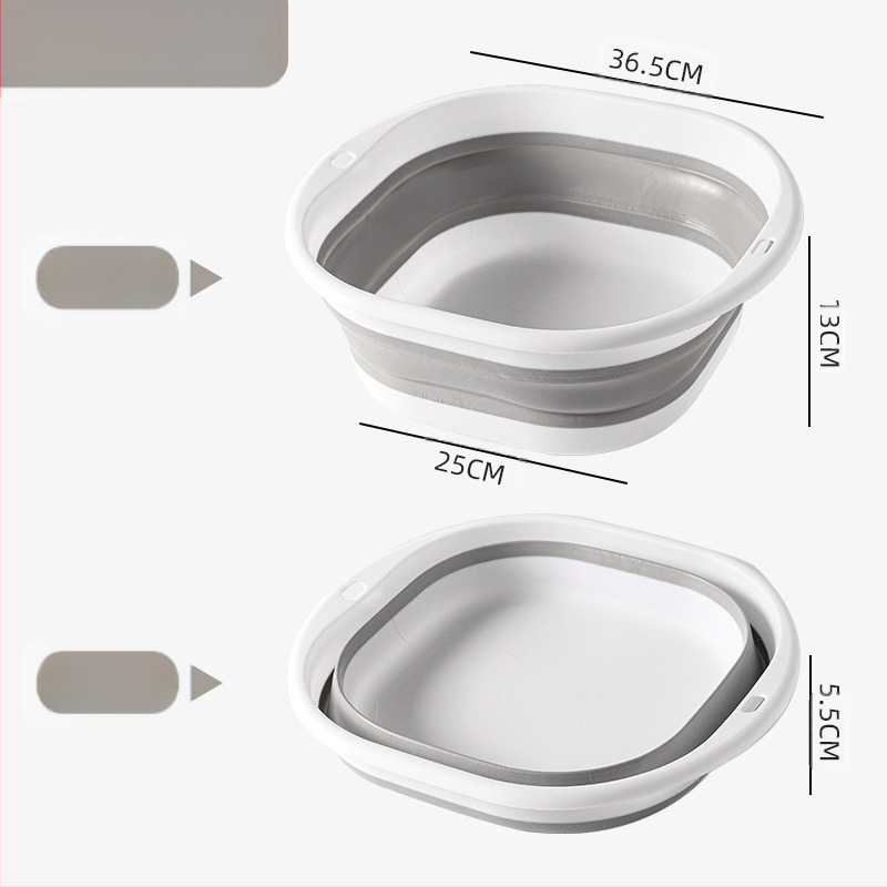 Αναδιπλόμενος νιπτήρας από PP, φορητός, πολλαπλών χρήσεων, 520 g, 50 τεμάχια σε κάθε συσκευασία, κυκλοφόρησε το φθινόπωρο του 2017