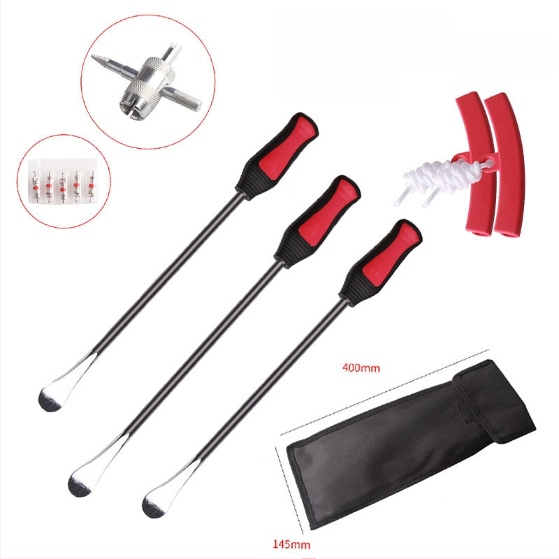 Титаниев прът за ремонт на автомобилни гуми – кръгъл прът с два края (кръгъл и плосък); материал: титаниева сплав; тегло 895 g.