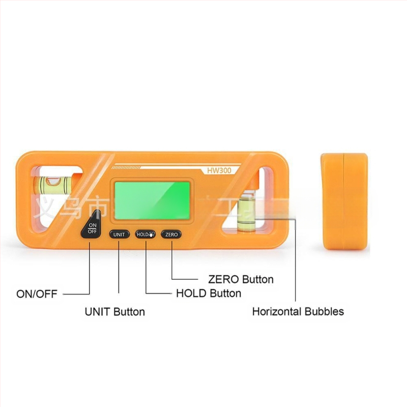 Solid цифров наклономер с нивелир и ъгломер – хоризонтална линейка