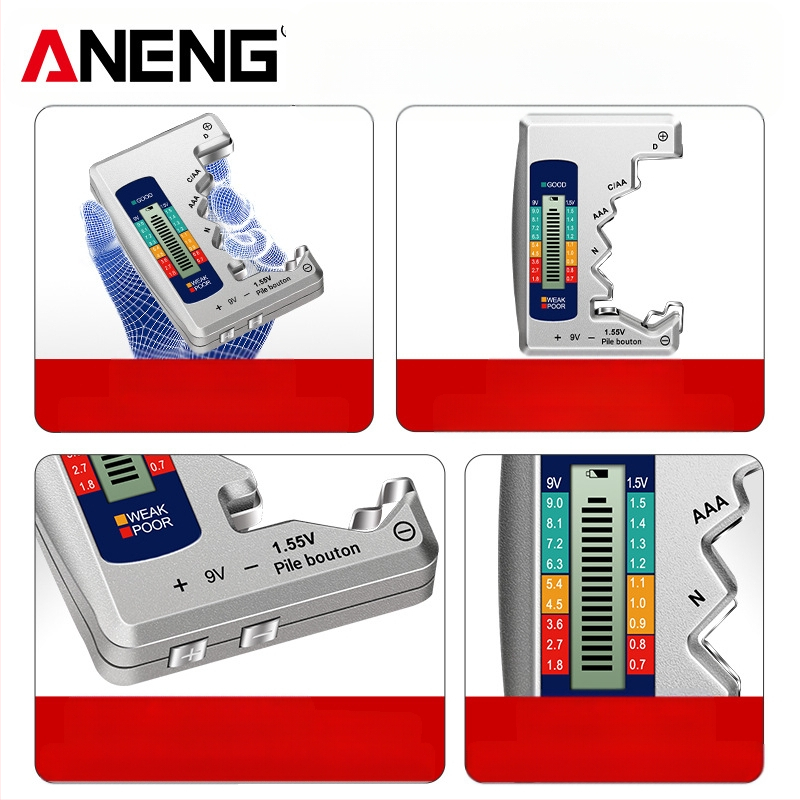 ANENG kartični tester napona baterije s LCD prikazom