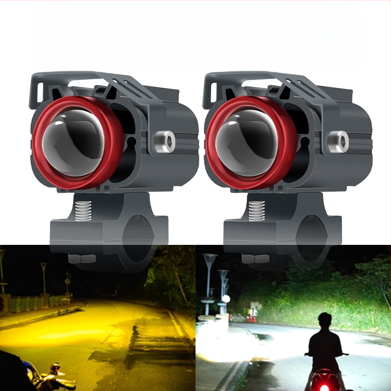 LED reflektor za motocikl, 40W, 5000+ lm, 12–80V, aluminijsko kućište, model T12