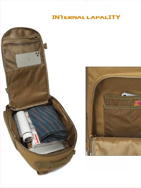 Pārgājienu mugursoma Unisex Poliesteris Ārā Vasarā 2024