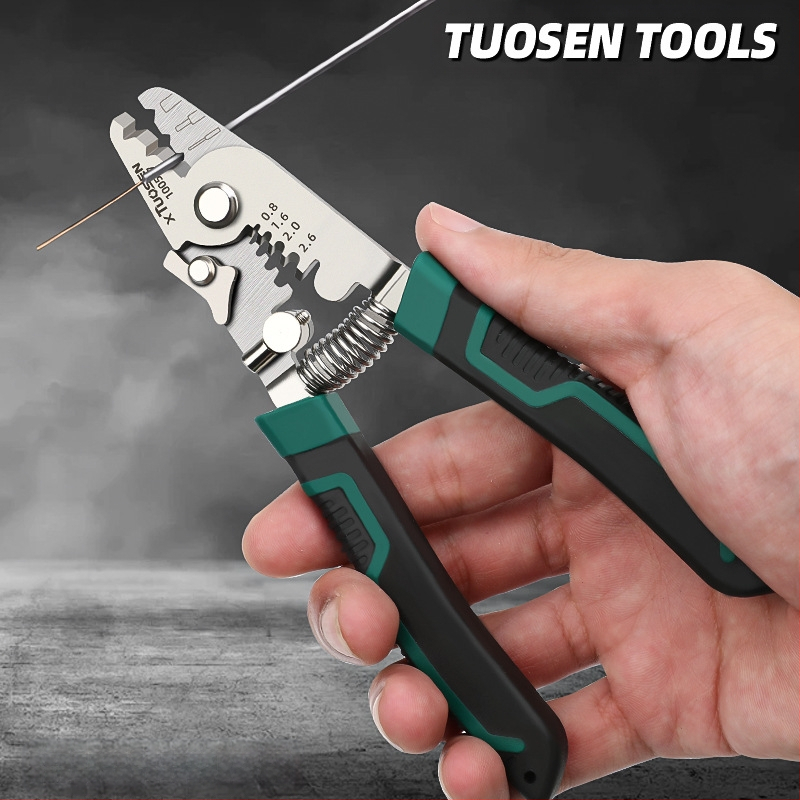 Višestruki alat za optička vlakna – uklanjanje izolacije, hvatanje, rezanje i oblikovanje, s oštrim vrhom