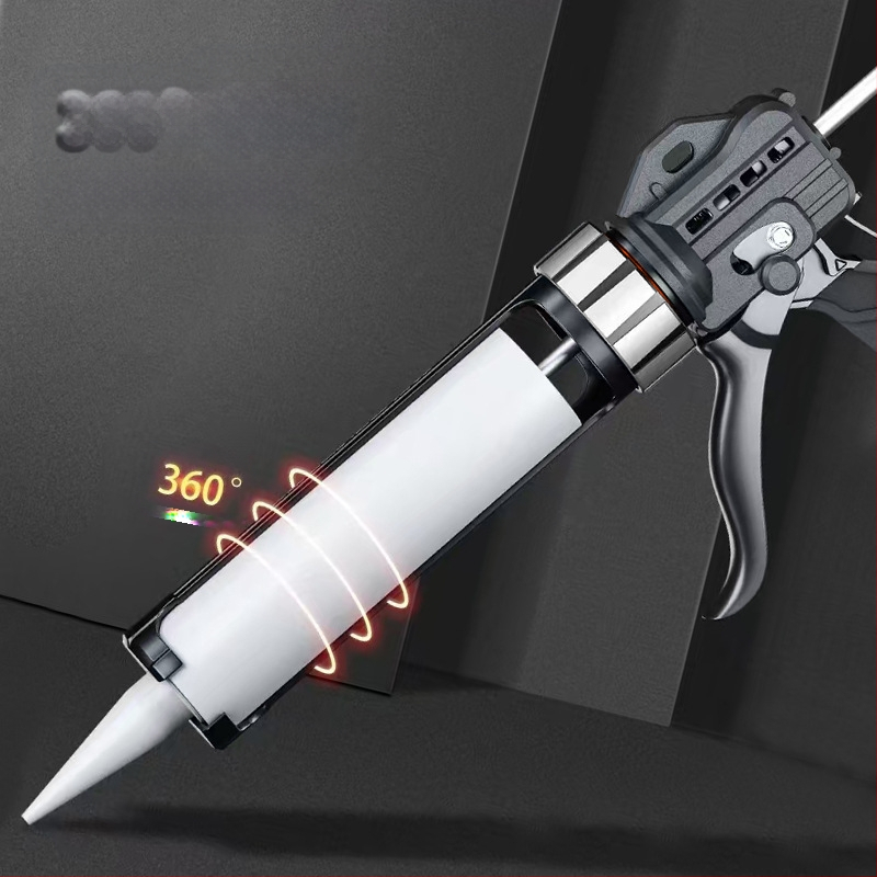 Пистолет за уплътнител, алуминиев корпус, серия: уплътнителен пистолет, тегло 0.7 кг