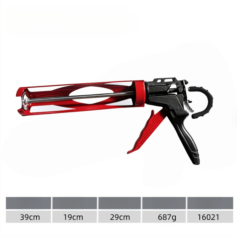 Пистолет за уплътнител, алуминиев корпус, серия: уплътнителен пистолет, тегло 0.7 кг