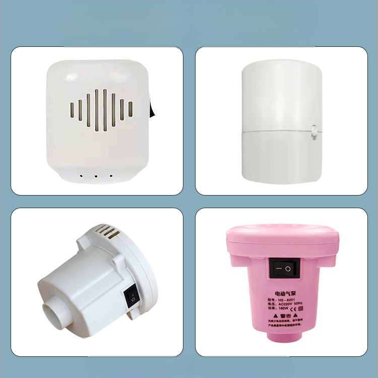 Elektromos levegőpumpa, PP ház, zsáknyomásos pumpa típus