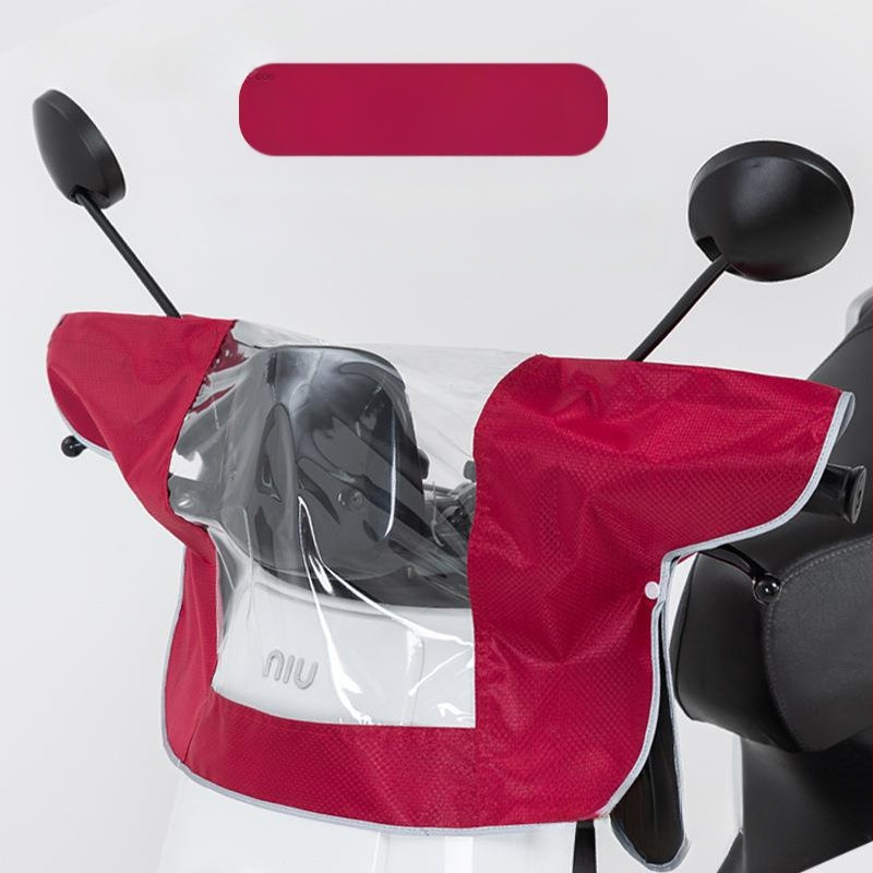 Предна дъждовна защита за електрически автомобили, мотоциклети и триколки; водоустойчива защита на таблото; универсално пасване