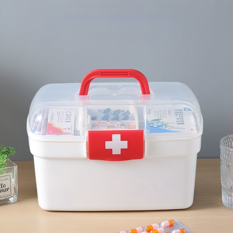 Φορητό πλαστικό κουτί φαρμάκων, Μοντέλο 1, 1 Διαμέρισμα