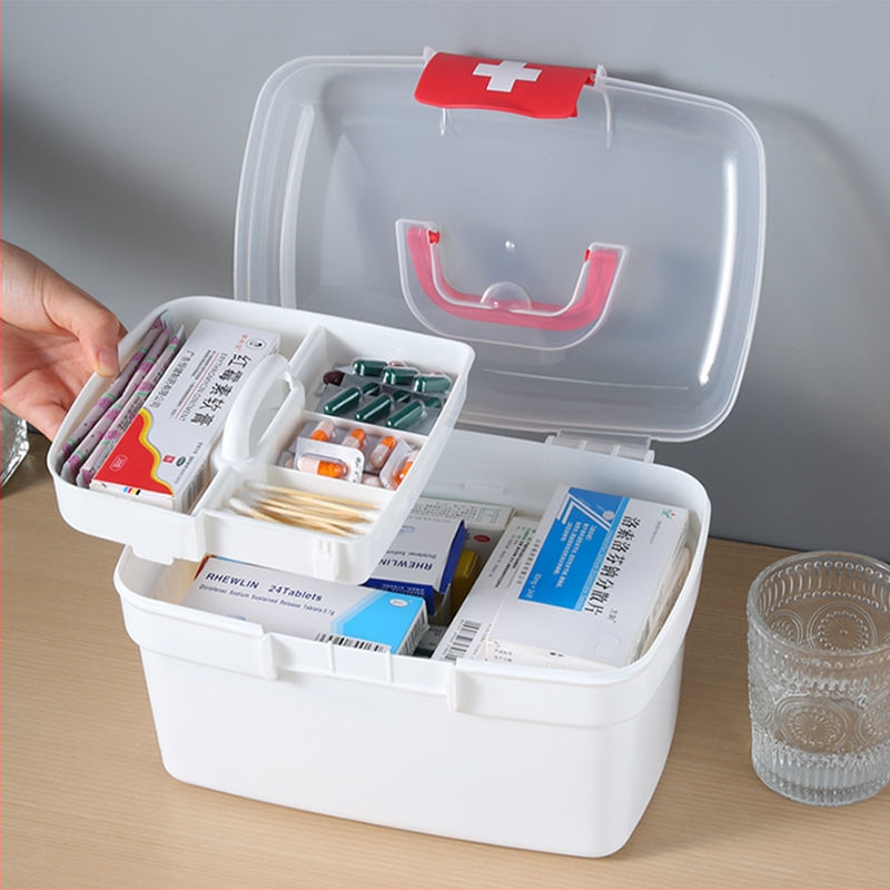 Φορητό πλαστικό κουτί φαρμάκων, Μοντέλο 1, 1 Διαμέρισμα