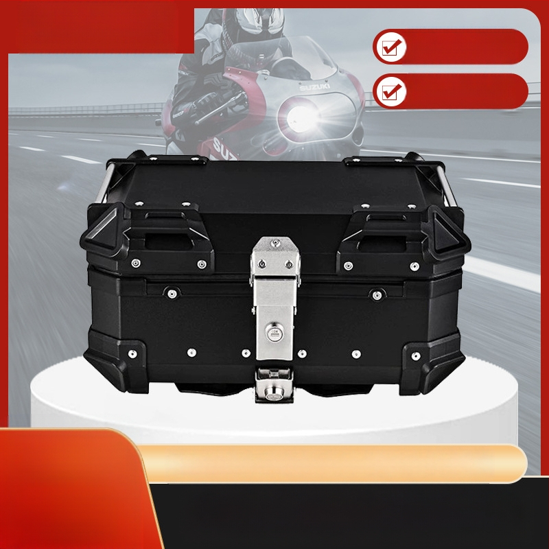 Πίσω κουτί αποθήκευσης από αλουμίνιο, 45L, Μοντέλο AL-00BB0, Αφαιρούμενο