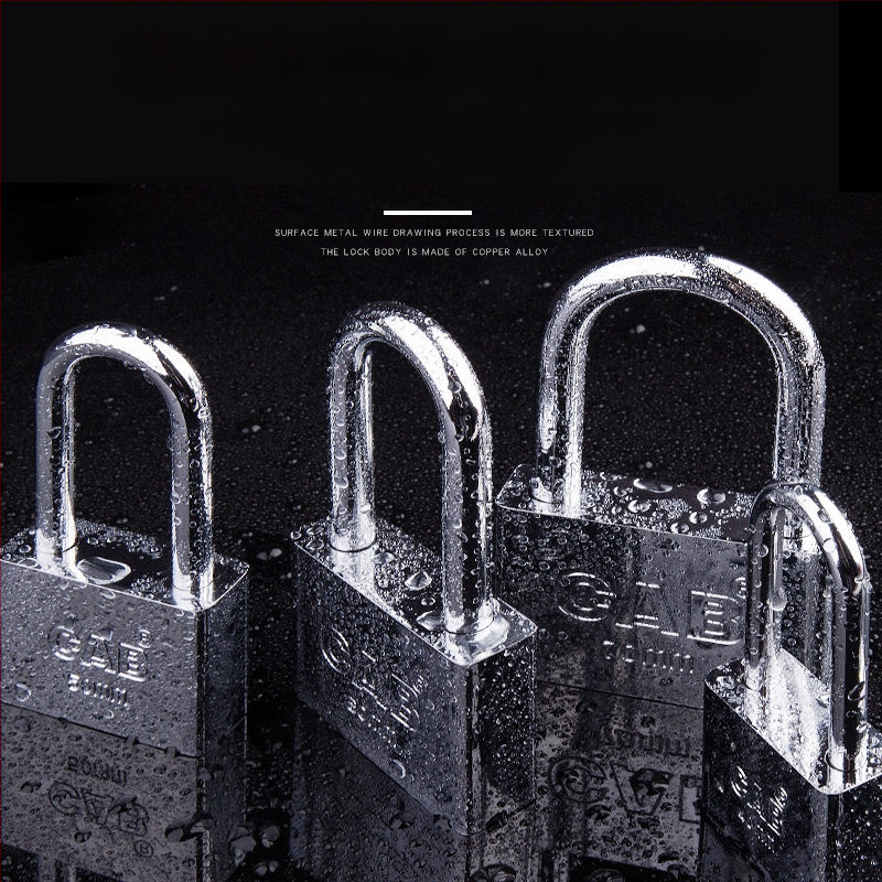 Οικιακή κλειδαριά - Blade lock, κράμα χάλυβα, upsecurity, για τσάντες, συρτάρια, ντουλάπες και πόρτες