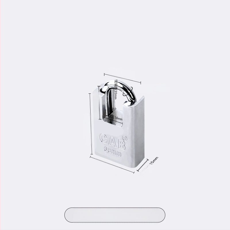 Οικιακή κλειδαριά - Blade lock, κράμα χάλυβα, upsecurity, για τσάντες, συρτάρια, ντουλάπες και πόρτες