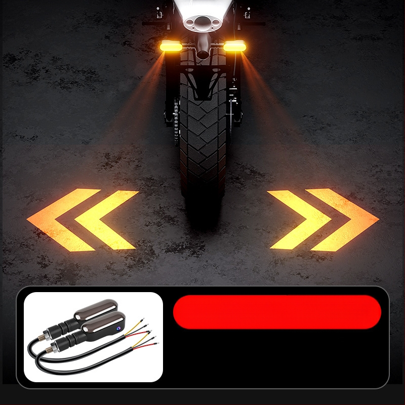 LED προβολέας σήματος στροφής για ηλεκτρικό μοτοποδήλατο, 9.5W 12V, Τύπος a.b σήμα στροφής, LED διάρκεια ζωής 30000h