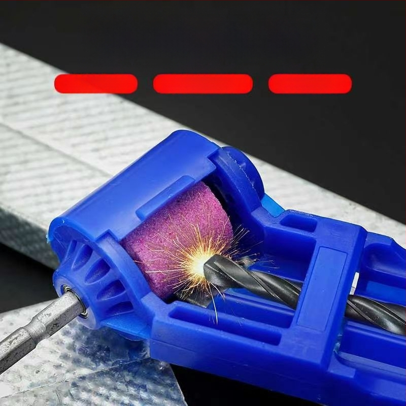 Pārnēsājamais slīpēšanas rīks urbjmašīnai, cilindriskas galvas tips, ABS metāla korpuss, modelis 25×25, pielietojums: slīpēšanas galva