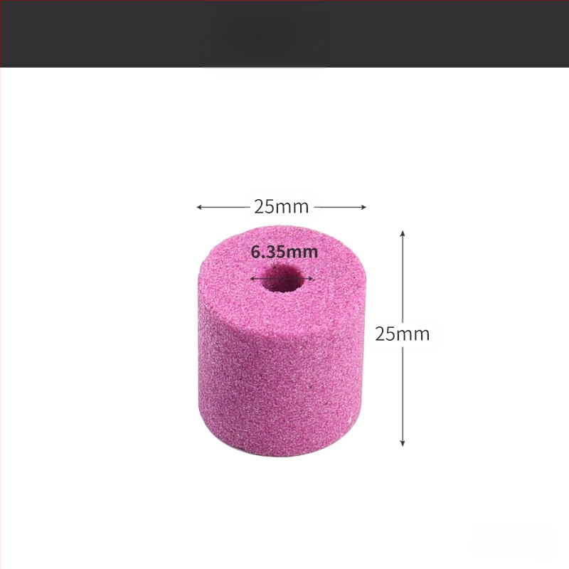 Pārnēsājamais slīpēšanas rīks urbjmašīnai, cilindriskas galvas tips, ABS metāla korpuss, modelis 25×25, pielietojums: slīpēšanas galva