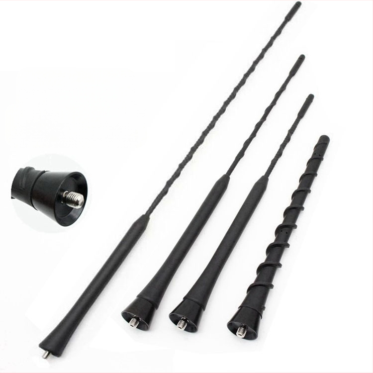 Автомобилна антена за радио, резбов монтаж, AM/FM, универсална съвместимост с повечето модели, срок на експлоатация 200