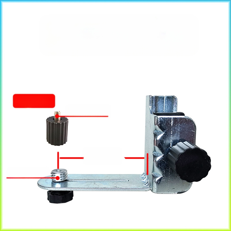 Многофункционален пан-tilt нивелир с лазерен принцип, телескопична тръба, инфрачервена база и 360° въртяща скоба за повдигане