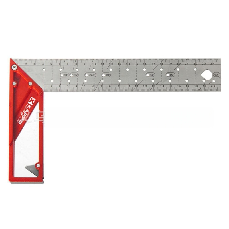 Дърводелски метален квадрат (Real profit, материал: неръждаема стомана, за дърводелство)