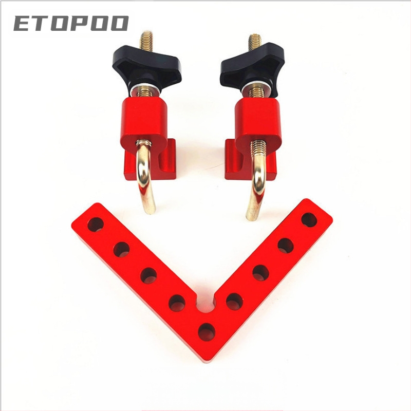 Ξυλουργικός γωνιακός χάρακας και συσκευή ευθυγράμμισης, κράμα αλουμινίου, εμβέλεια 140 mm, ακρίβεια 1 mm